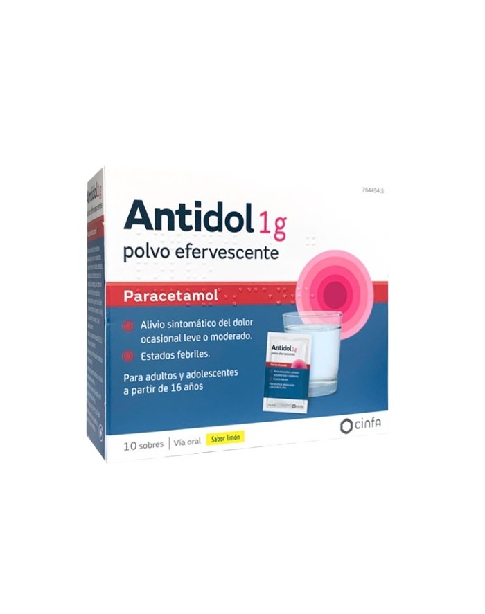 Antidol 1 g 10 Sobres Sabor Limón