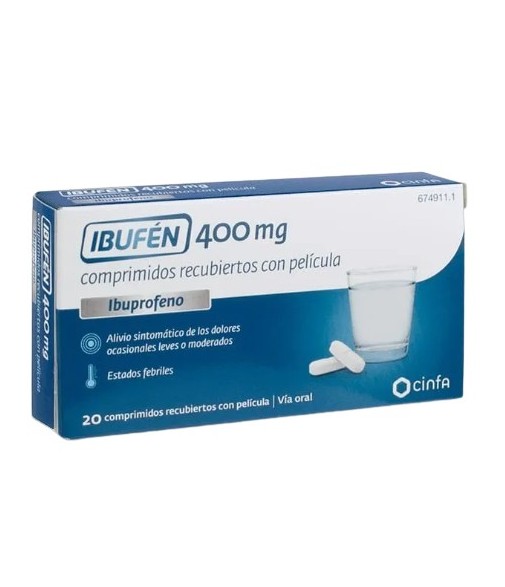 Ibufen 400 mg 20 Comprimidos