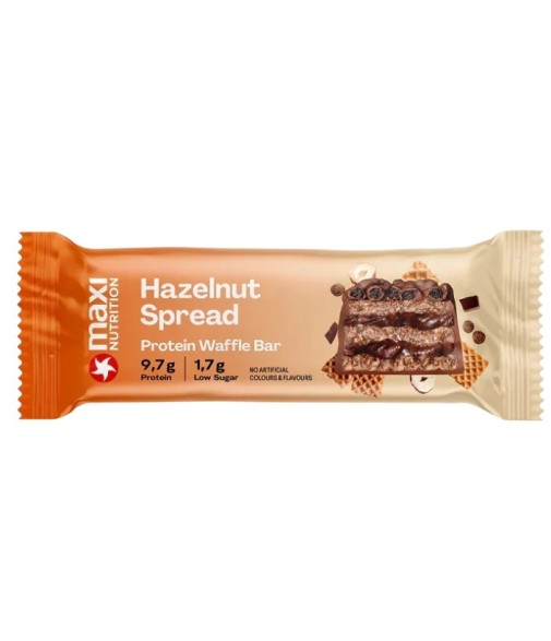 Maxi Nutrition Barrita Hazelnut Spread Protein Waffle
