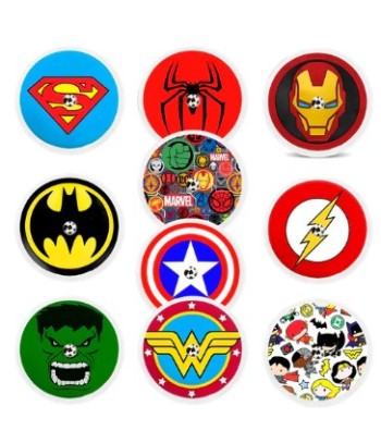 Glucody Stickers Super Hero