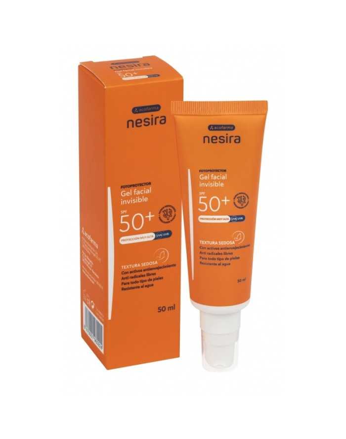 Nesira Solar Invisible Facial Gel SPF50+ 50 ml