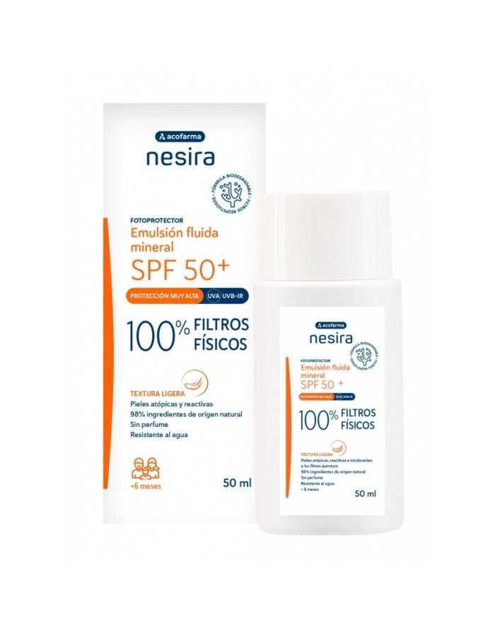 Nesira Solar Emulsión Fluida Mineral SPF50+ 50 ml