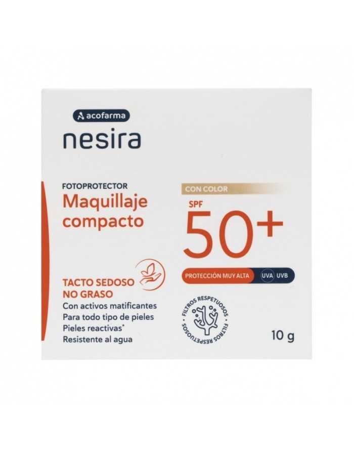 Nesira Solar Maquillaje Compacto SPF50+ 10 gramos