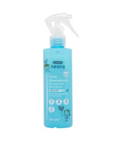 Nesira Spray Desenredante con Aceite del Árbol del Té 200 ml