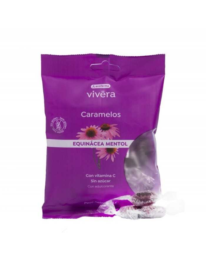 Vivera Caramelo Equinácea Mentol Bolsa 60 gramos