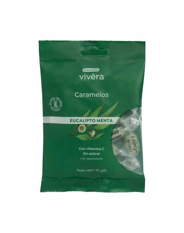 Vivera Caramel Eucalyptus Mint Bag 60 grams