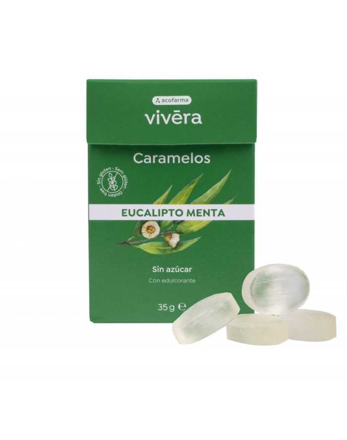 Vivera Eucalyptus Mint Caramel Box 35 grams