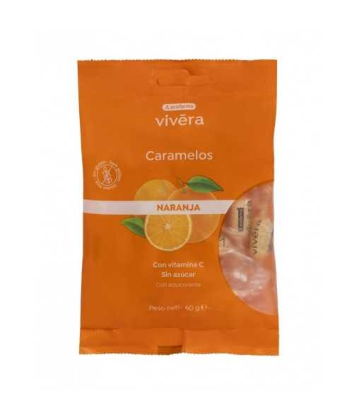 Vivera Caramelo Naranja Bolsa 60 gramos