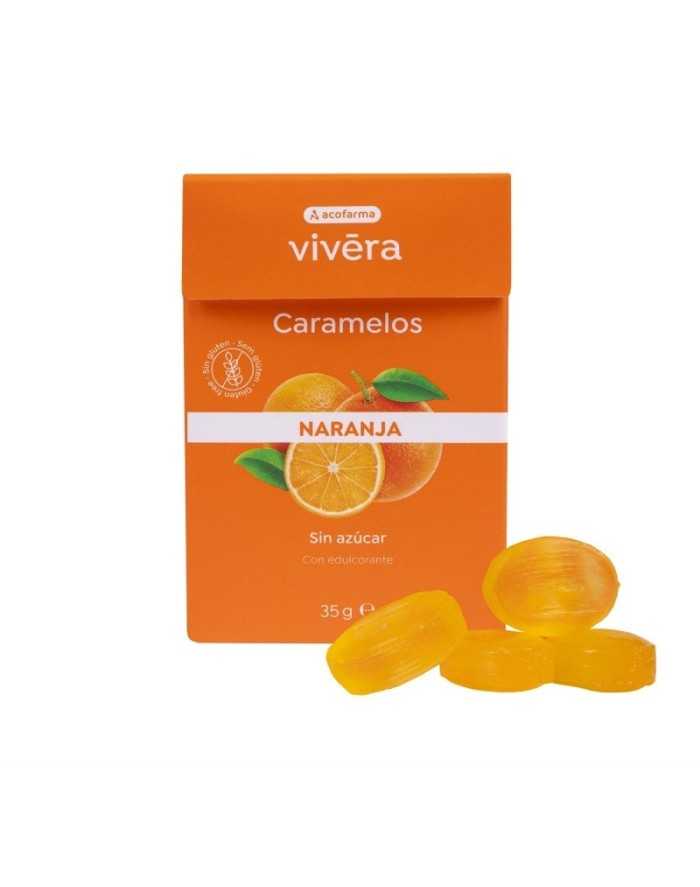 Vivera Caramelo Naranja Caja 35 gramos