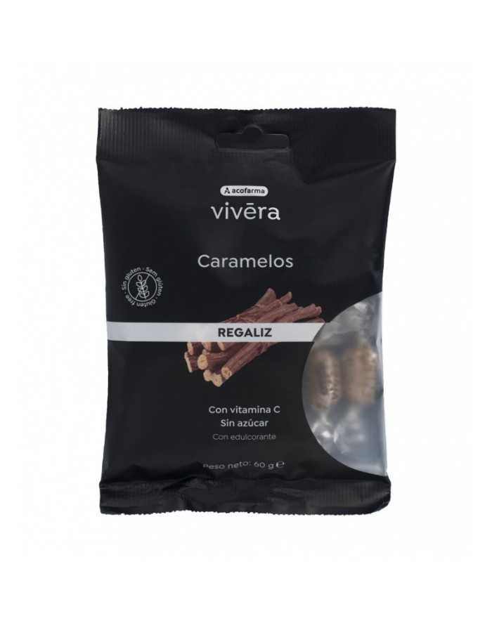 Vivera Licorice Caramel Bag 60 grams
