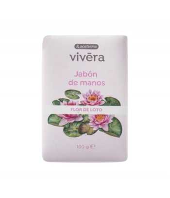 Vivera Jabón de Manos Pastilla Flor Loto 100 gramos