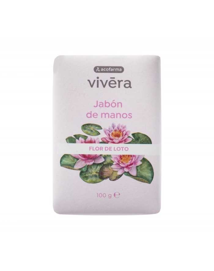 Vivera Jabón de Manos Pastilla Flor Loto 100 gramos