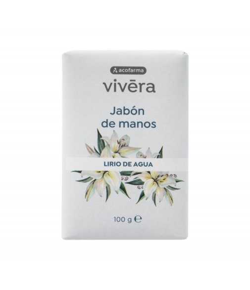 Vivera Jabón de Manos Pastilla Lirio de Agua 100 gramos