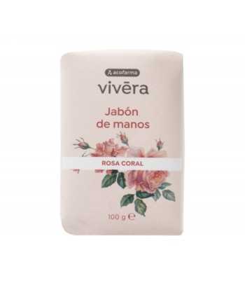 Vivera Jabón de Manos Pastilla Rosa Coral 100 gramos