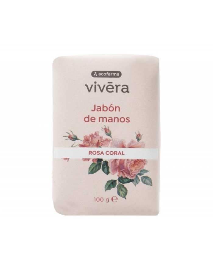 Vivera Jabón de Manos Pastilla Rosa Coral 100 gramos