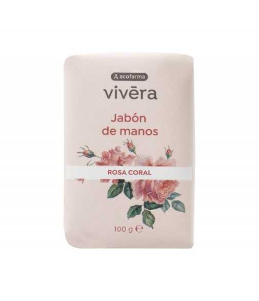 Vivera Jabón de Manos Pastilla Rosa Coral 100 gramos