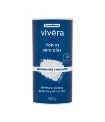Vivera Polvos para Pies Absorbentes y Secantes 100 gramos