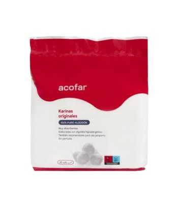 Acofar Karinas Originales Compresa Algodon 100% 20 uds