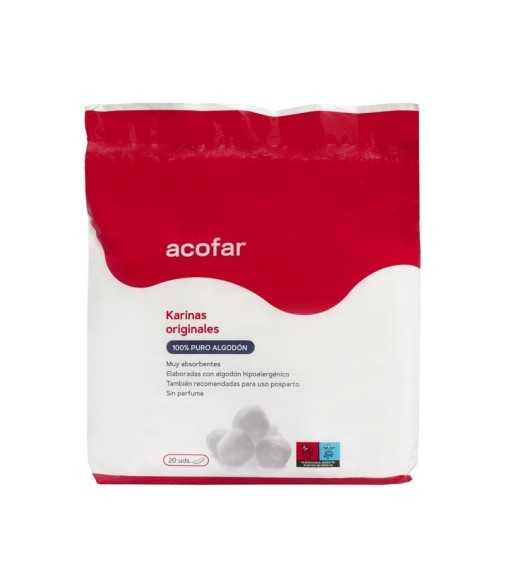 Acofar Karinas Originales Compresa Algodon 100% 20 uds