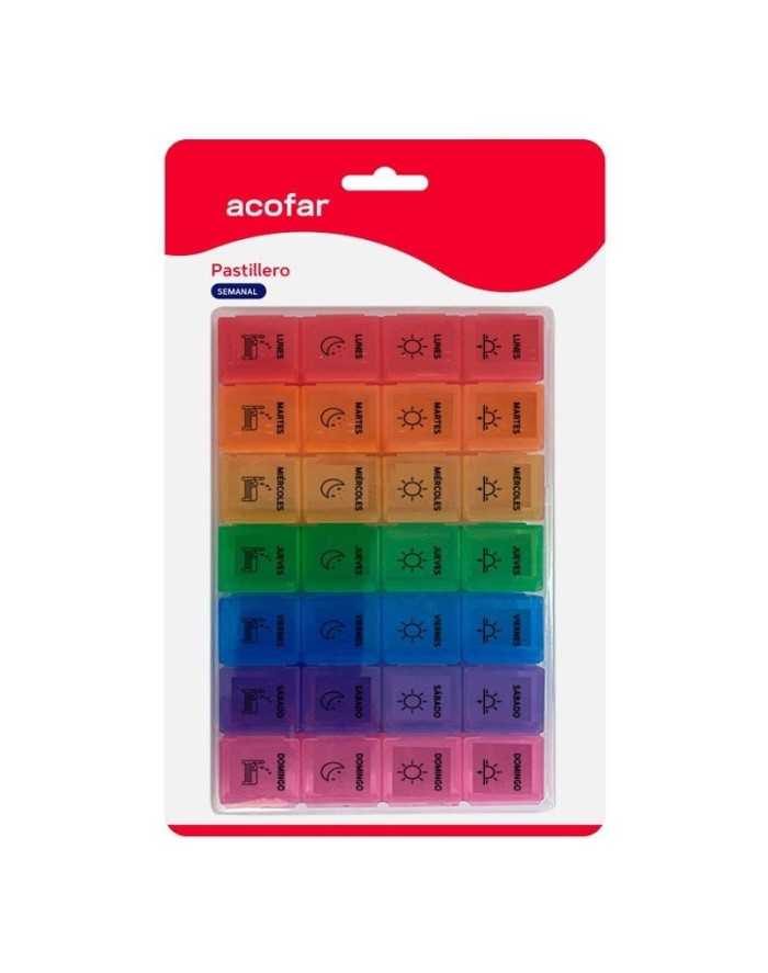 Acofar Horizontal Weekly Pillbox