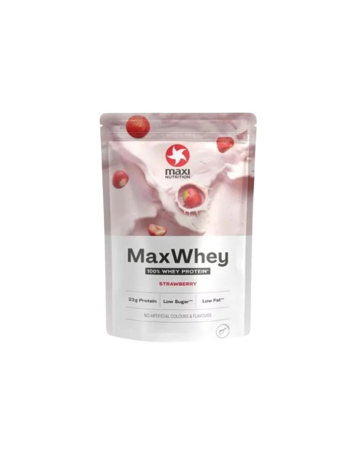 MaxiNutrition MaxWhey Batido Strawberry 420 gramos