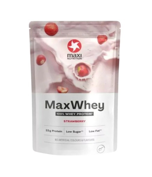 MaxiNutrition MaxWhey Batido Strawberry 420 gramos