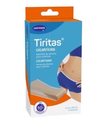 Hartmann Tirita Cicatrices 4x30 cm 5 unidades