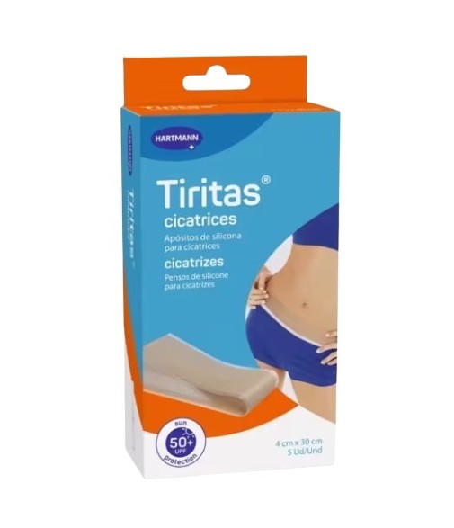 Hartmann Tirita Cicatrices 4x30 cm 5 unidades