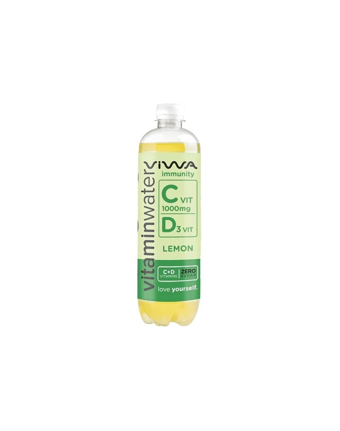 Viwa Vitaminwater Immunity C1000 +D Zero Lemon 600 ml