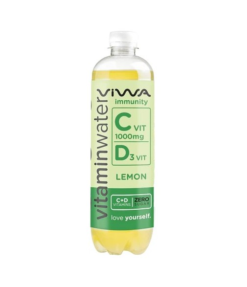 Viwa Vitaminwater Immunity C1000 +D Zero Lemon 600 ml