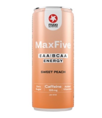 Maxi Nutrition MaxFive Sparkling IceTea Peach 330 ml