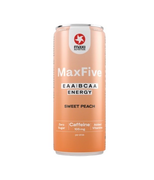 Maxi Nutrition MaxFive Sparkling IceTea Peach 330 ml