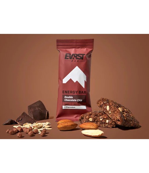 Evrst Bar Energy Bar Double Chocolate Chip Caja 12 Unidades