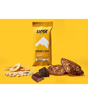 Evrst Bar Energy Bar Chocolate Banana Caja 12 Unidades
