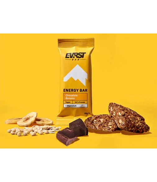Evrst Bar Energy Bar Chocolate Banana Caja 12 Unidades