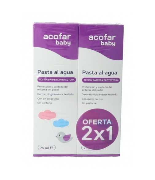 Acofarbaby Pack Pasta Al Agua 2x75 ml
