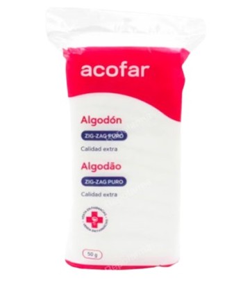 Acofar Pure Zig Zag Cotton 50 grams