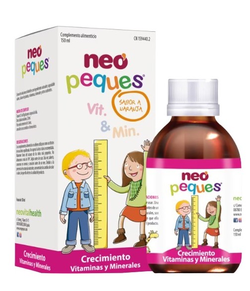 Neo Peques Crecimiento Sabor Naranja 150 ml