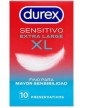 Compra Durex Preservativos XL Sensitivo 10 Unidades en Farmaten