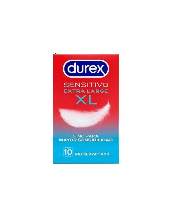 Compra Durex Preservativos XL Sensitivo 10 Unidades en Farmaten