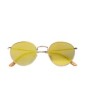 Nesira Polarized Golden Sunglasses