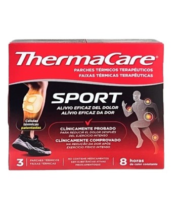 Parche Thermacare Sport 3 unidades