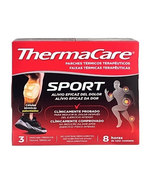 Parche Thermacare Sport 3 unidades