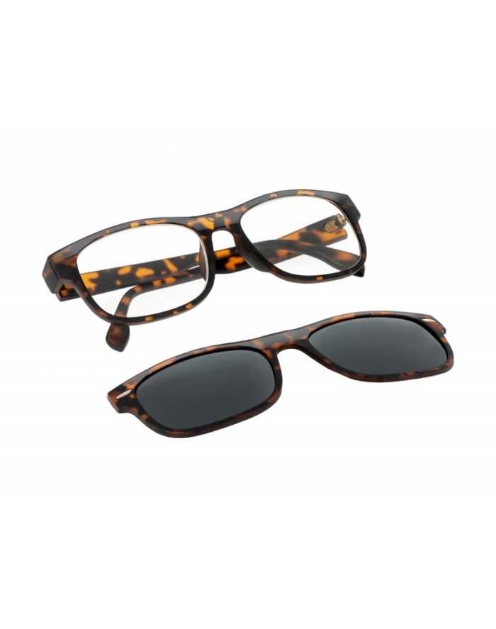 Nesira Gafas Presbicia Tortuga Clip Polarizada +2.00