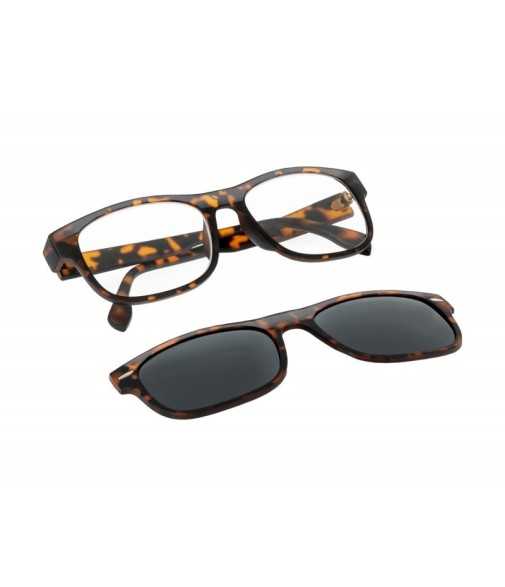 Nesira Gafas Presbicia Tortuga Clip Polarizada +3