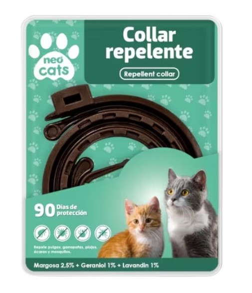 Neo Cats Collar Repelente Anti-insectos 1 ud