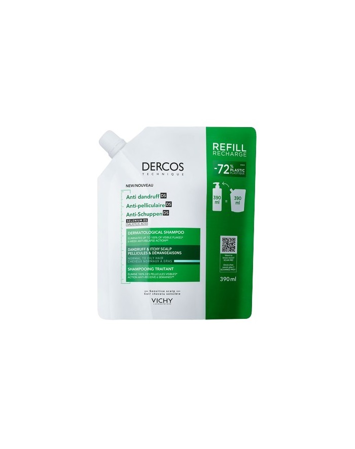 Vichy Dercos Anti-Dandruff Shampoo DS 500 ml