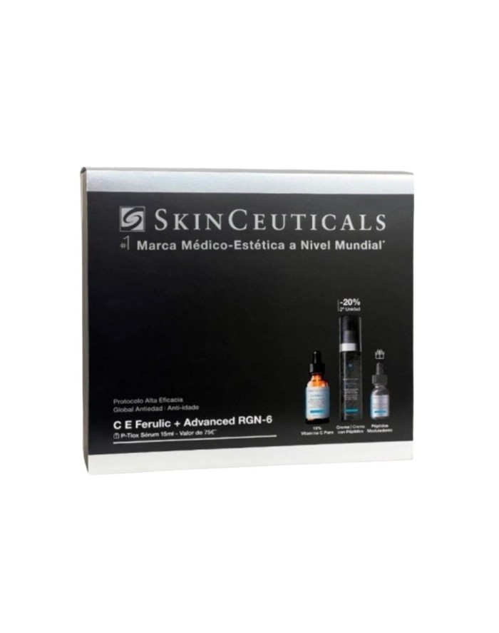 SkinCeuticals Cofre C.E Ferulic 30 ml + Advanced RGN-6 50 ml + Regalo