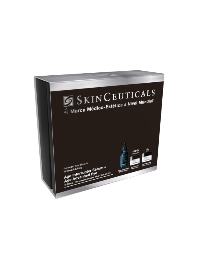 SkinCeuticals Cofre Age Interrupter Ultraserum 30 ml + AGE Advanced Eye 15 ml + Regalo