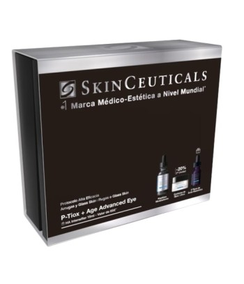 SkinCeuticals Cofre P.Tiox 30 ml + AGE Advanced Eye 15 ml + Regalo